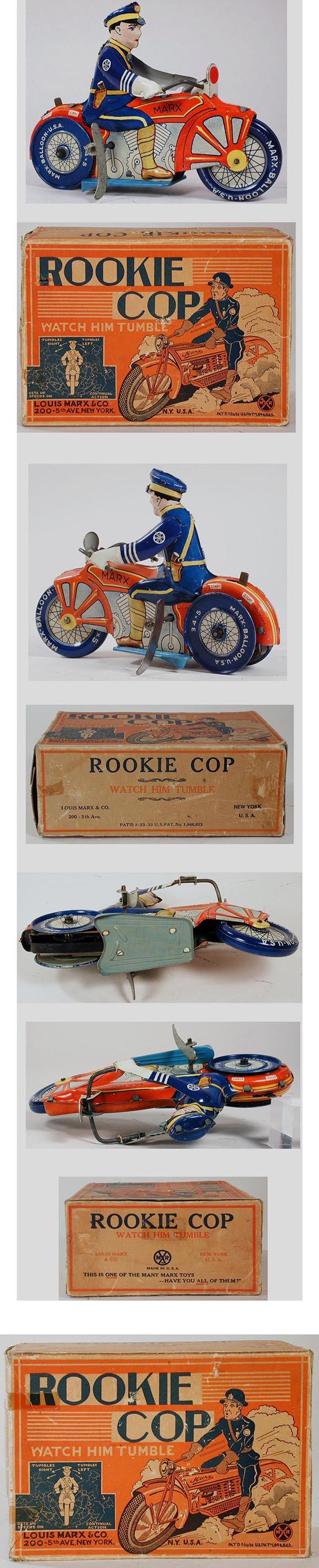 1933 Marx, Rookie Cop in Original Box